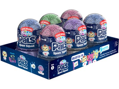 Playfoam Series 7 Pals Space Squad, Multicolor, 6/Pack (EI-1957)