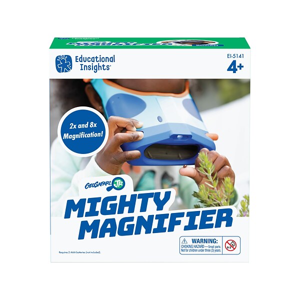 Educational Insights GeoSafari Jr. Mighty Magnifier, Multicolor (5141)