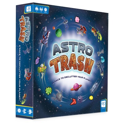 USAopoly Astro Trash  Board Game, Ages 6+ (USAAT000555)