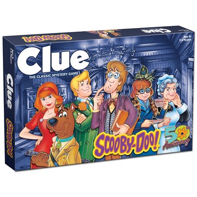 USAopoly CLUE®: Scooby-Doo Board Game, Ages 8+ (USACL010001)