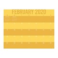 2020 TF Publishing 17 x 22 Desk Calendar, Color Stripes Large, Multicolor (20-8048)