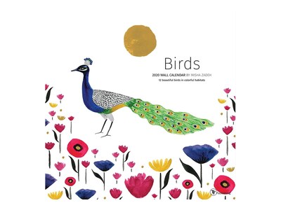 2020 TF Publishing 12 x 12 Wall Calendar, Birds, Multicolor (20-1054)