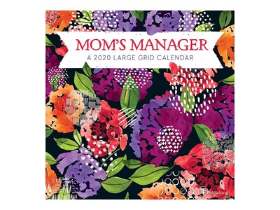 2020 TF Publishing 7 x 7 Mini Wall Calendar, Moms Manager - Big Grid, Multicolor (20-2105)