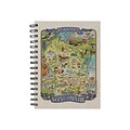 TF Publishing Wisconsin State Map Soft Journal, 7 x 9, Multicolor (99-WISC1)