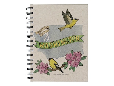TF Publishing Greetings From Washington Soft Journal, 7 x 9, Kraft (99-WASH1)