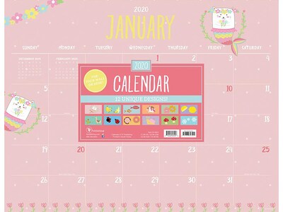 2020 TF Publishing 17 x 22 Desk or Wall Calendar (20-8024)