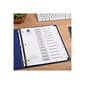 Avery Ready Index Table of Contents Paper Dividers, Jan-Dec Tabs, White, 6 Sets/Pack (11826)