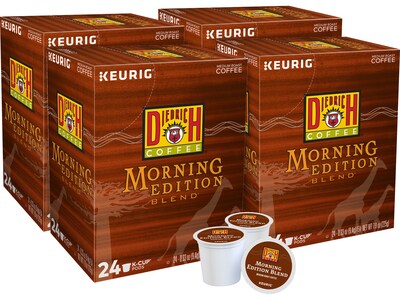 Diedrich Morning Blend Coffee Keurig® K-Cup® Pods, Medium Roast, 96/Carton (10099555067436)
