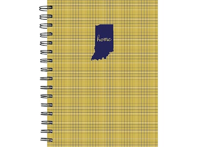 TF Publishing Indiana Soft Journal, 7 x 9, Golden Plaid (99-INDY2)