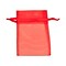 JAM PAPER Sheer Bags, Small, 4 x 5 1/2, Red, Bulk 96 Bags/Box (SPC14K11B)