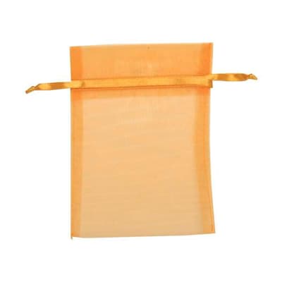 JAM PAPER Sheer Bags, Medium, 5 x 6 1/2- Gold, Bulk 96 Bags/Box (SPC17K15B)