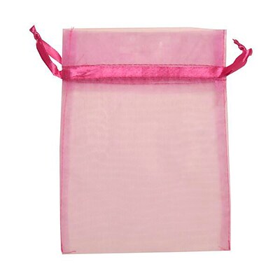 JAM PAPER Sheer Bags, Medium, 5 x 6 1/2- Violet, Bulk 96 Bags/Box (SPC17K24B)