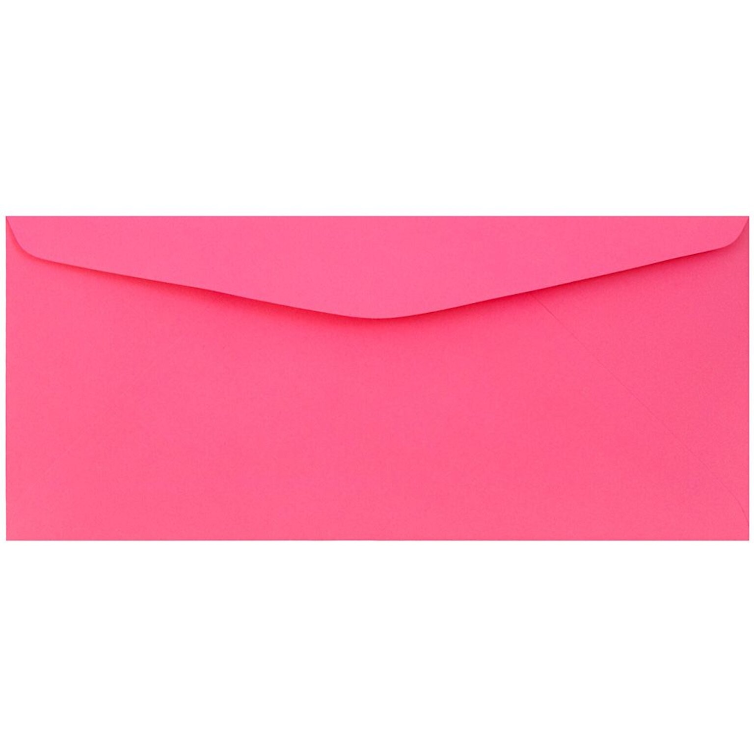 JAM Paper #9 Business Envelope, 3 7/8 x 8 7/8, Ultra Fuchsia Pink, 50/Pack (1532895I)