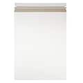 JAM Paper® Stay-Flat Photo Mailer Stiff Envelopes with Self-Adhesive Closure, 13 x 18, White, 6 Rigi