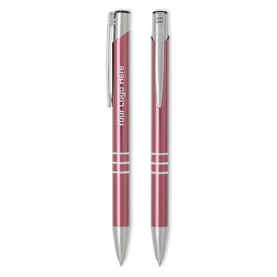 Triple Classic Click Pen Pink