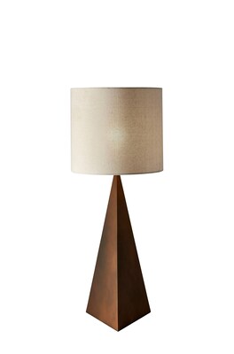 Adesso Cairo Table Lamp, Aged Bronze (3562-26)