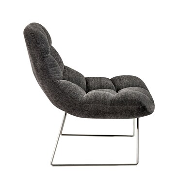 Adesso® Bartlett Fabric Chair, Dark Gray (GR2004-10)