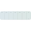 U Brands Cubicle Tempered Glass Dry-Erase Whiteboard, 1.7 x 0.4 (2342U00-01)
