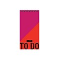 Undated TF Publishing 4 x 8.5 Planner, Bold Moves - To Do Daily Agenda, Multicolor (99-5701)