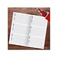 Undated TF Publishing Indiana 3.5" x 6.5" Paperboard Phone/Address Book, Multicolor, Each (99-INDYAB)