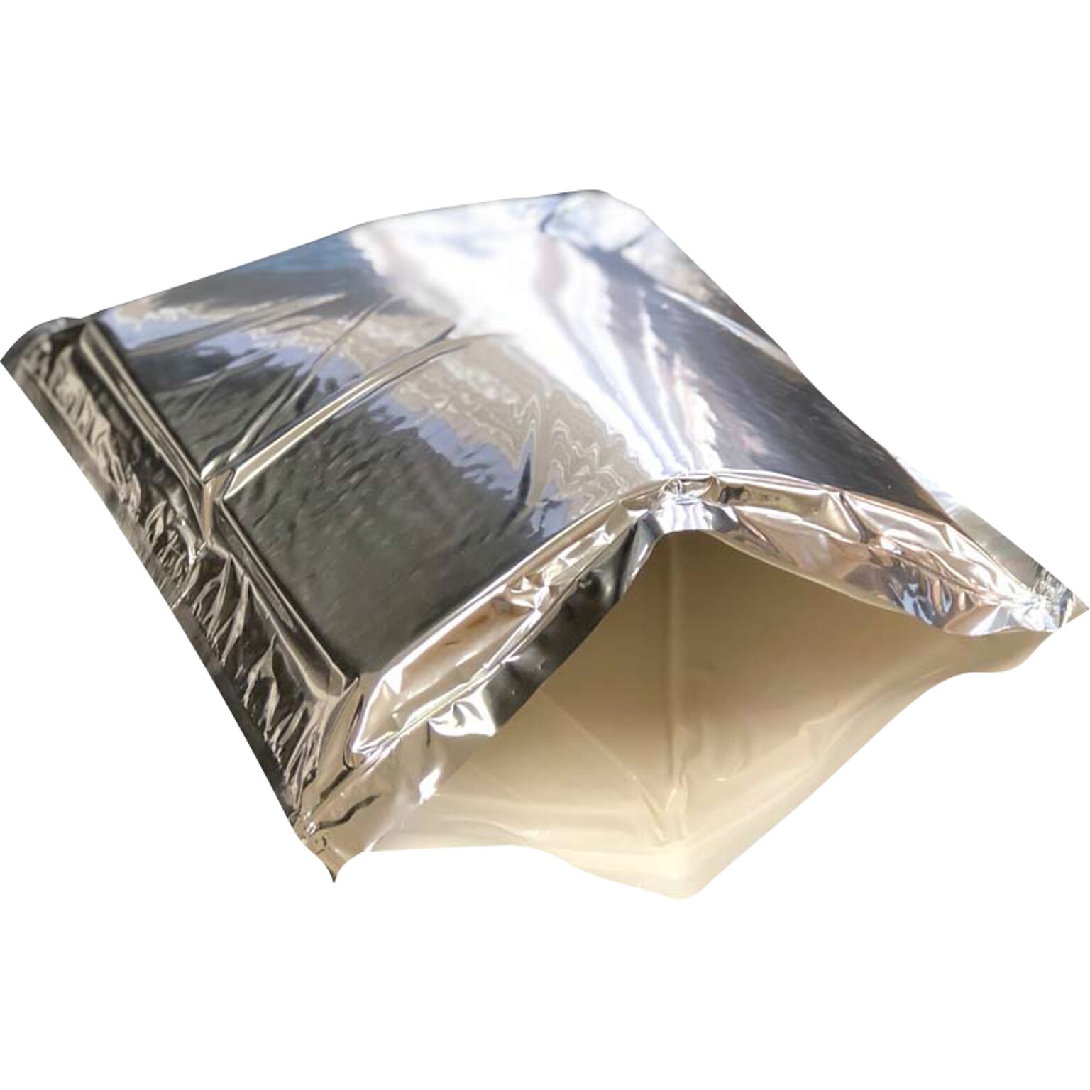 12 x 16 Zip Closure Padded Mailer, Metallic Silver, 25/Case (KP121625XL)