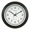 La Crosse Technology 13.5 Inch Analog Atomic Black Wall clock (404-1236)