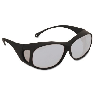 KleenGuard V50 OTG Safety Eyewear, Clear Lens, Anti-Fog, Anti-Scratch, Black Frame, Nylon (138-20746)