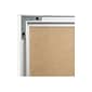 U Brands 4N1 Cork & Dry-Erase Whiteboard, Aluminum Frame, 3' x 2' (3891U00-01)