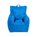 Factory Direct Partners Cali Fabric Bean Bag Chair, French Blue (10483-FB)