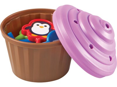 Learning Resources ABC Party Toppers, Assorted Colors, 64 Pieces/Set (LER6804)