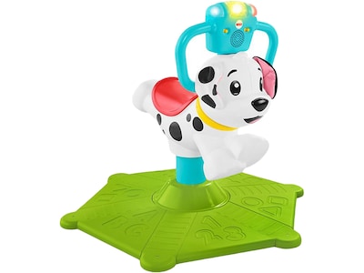 Fisher-Price Bounce and Spin Puppy Bouncer, Multicolor (GCW11)