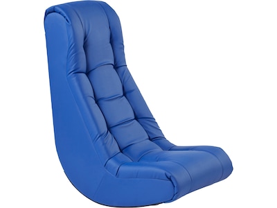 Factory Direct Partners Soft Foam Rocking Chair, Blue (10488-BL)