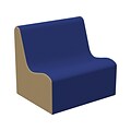 SoftScape Wave Foam Sofa Chair, Blue/Sand (10463-BLSD)
