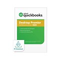 Intuit QuickBooks Desktop Premier 2020, One Year Subscription for 1 User, Windows, Download (0607169)