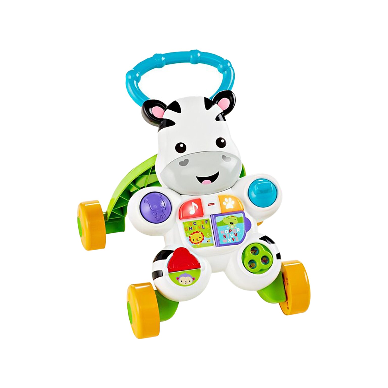 Fisher-Price Learn with Me Zebra Walker, Multicolor, 2 Pack (DKH80)