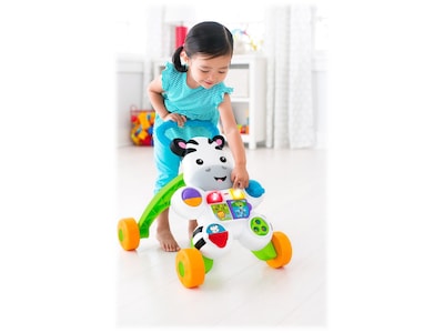 Fisher-Price Learn with Me Zebra Walker, Multicolor (DKH80)