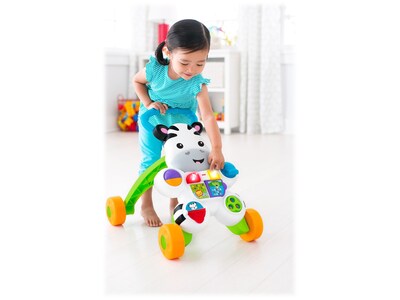 Fisher-Price Learn with Me Zebra Walker, Multicolor, 2 Pack (DKH80)