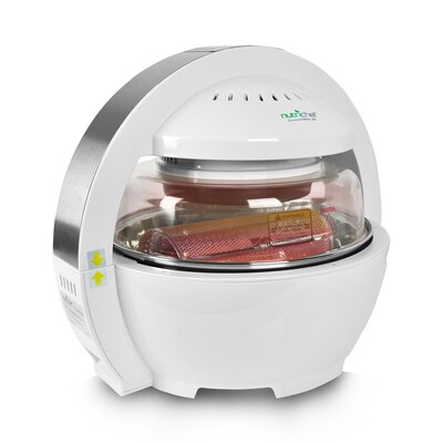 Nutrichef 13+ Qt. Halogen Oven Air-Fryer/Infrared Convection Cooker White (PKAIRFR46)