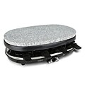 Nutrichef Raclette Grill Two-Tier Party Cooktop Stone Finish (PKGRST54)
