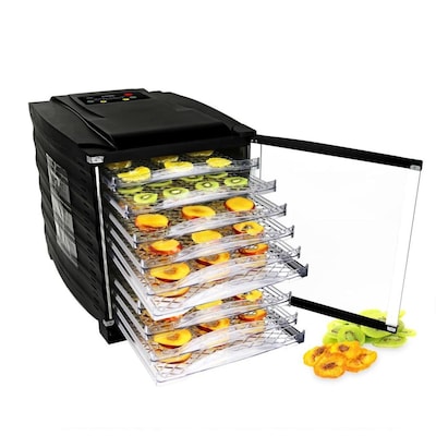 Nutrichef Multi-Tier Digital Food Dehydrator, Black (PKFD54)