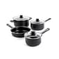 Gibson Home Chef Du Jour 7-Piece Cookware Set, Black (93586675M)