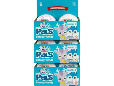 Playfoam Pals Series 3 Pals Snowy Friends, Assorted Colors, 6/Pack (1969)