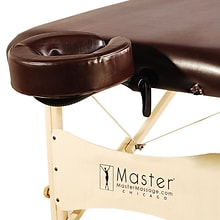 Master Massage Luster Balboa 30 Chocolate Portable Massage and Exercise Table (20240)