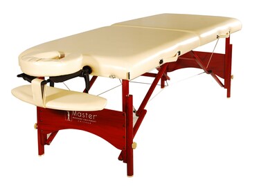 Master Massage Caribbean 28 Cream Portable Massage Table (18200)