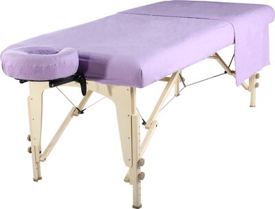 Master Massage Purple Table Flannel Sheet Set (D02017)