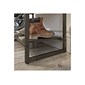 Bush Furniture Refinery 20.71" Shoe Storage Bench, Rustic Gray/Charred Brown (RFS232RG-03)