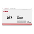 Canon 057 Black Standard Yield Toner Cartridge, Prints Up to 3,100 Pages (3009C001)