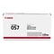 Canon 057 Black Standard Yield Toner Cartridge, Prints Up to 3,100 Pages (3009C001)