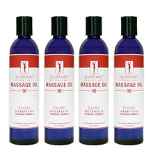 Master Massage Exotic Massage Oil, 8 oz. 4/Pack (30578)