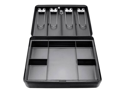 BARSKA Standard Cash Box, Black (CB13052)